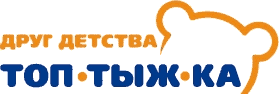 логотип сеть магазинов Топтыжка детские товары Топ-тыж-ка
